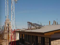 installation solaire maison village de Talabre au Chili