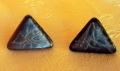 triangles 1 - noir et platine