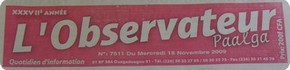 L'Observateur Paalga