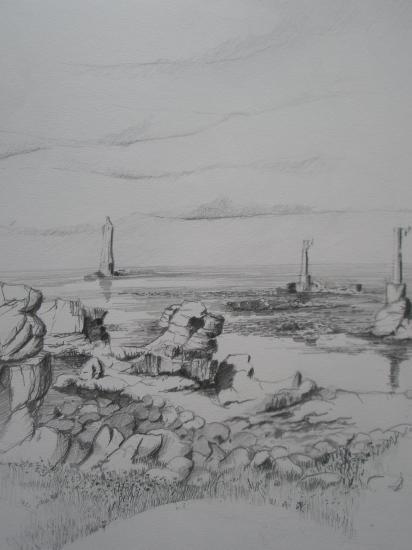 Ouessant crayon 2004