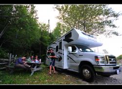 Camping sauvage qu&eacute;becois