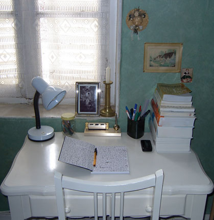 Bureau d'écriture de Christelle Nocent.