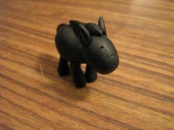 animal en porcelaine froide