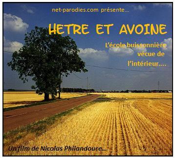 Parodie fausse affiche film etre et avoir hetre et avoine