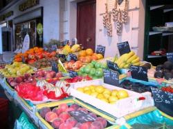 Sur le marché à Nice. photo: Toril Meisingset