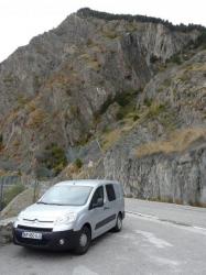 Le site du Roc del Quer depuis le parking