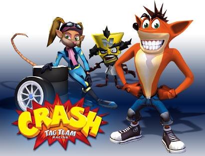 Les personnages de crash bandicoot