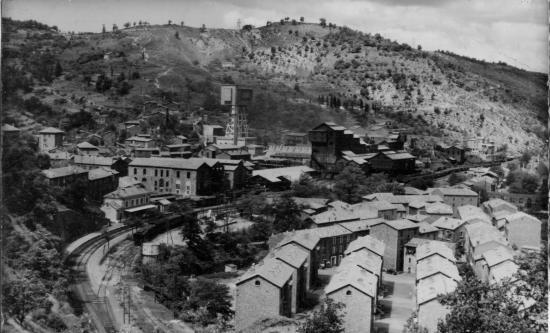 The city of Jerada when coal plants were still operating./Ph. DR