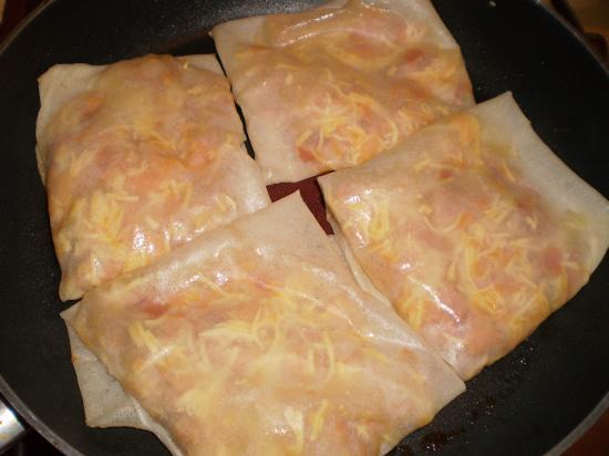Briques jambon  emmental