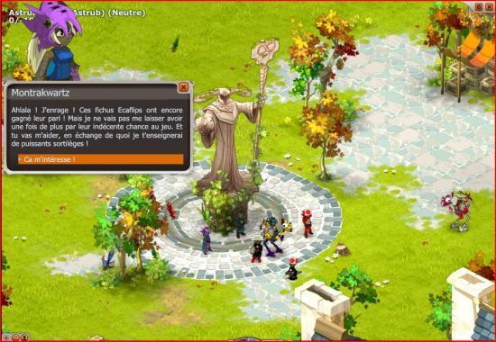 Dofus carte statue xelor
