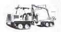 The articulated and hydrostatic tractor Qua-Trac
