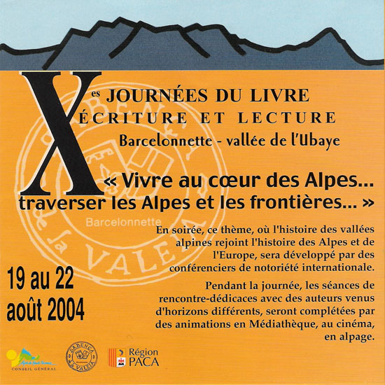 journées du livre 2004