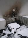M&eacute;diath&egrave;que : Container incendi&eacute;