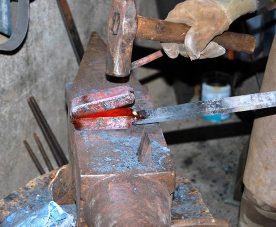 Fabrication du damas