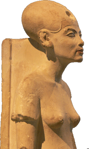 Statue de Néfertiti-Museum de Berlin