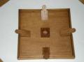ANCIEN JEU DE La Puce avec coupe en bois, 29 jetons et sa règle du