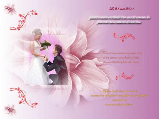 carte invitationpour mariage