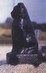Statue chat noir du carrefour St Philibert