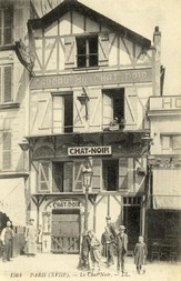 cabaret Chat noir 68bd Clichy PARIS