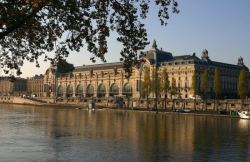 the Orsay Museum, riverside of the Seine, Paris