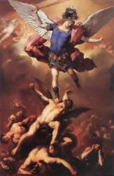 la chute des anges par Giordano Luca