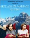 parodie fausse affiche mix film 7 ans de mariage au Tibet