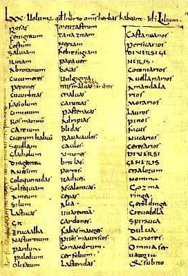 capitulaire "De villis"