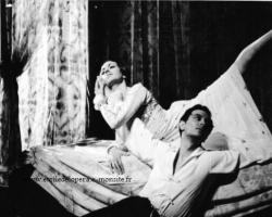 avec Jacqueline Rayet dans Roméo et Juliette