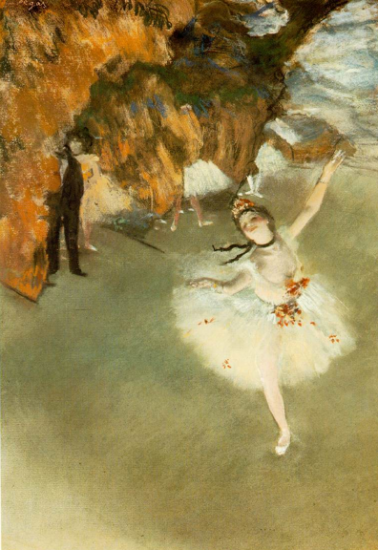 Ballet, l'Etoile 1876 Edgar DEGAS, Esprit de Paris - private guide
