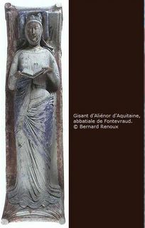 gisant d'Ali&eacute;nor d'Aquitaine (abbaye de Fontevraud)