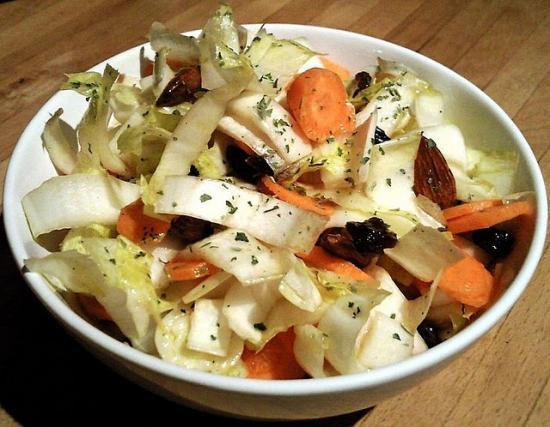 Salade d'endives et de carottes Salade d'endives et de carottes