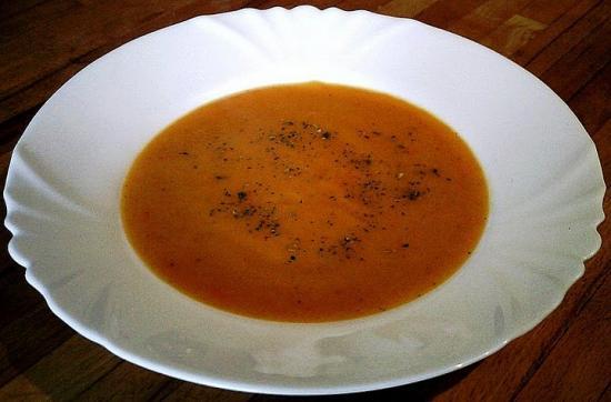 Velouté de potiron et de carottes Velouté de potiron et de carottes