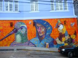 Graffiti en Valparaiso