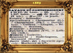 TAVAUX 1889