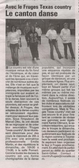 Article Journal de Montreuil 9 mars 2011