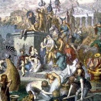 le sac de Rome